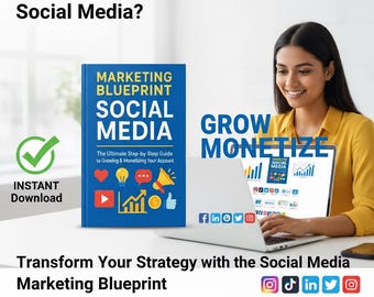 Plan de marketing en redes sociales: Libro electrónico para el crecimiento en Instagram y TikTok (PDF)