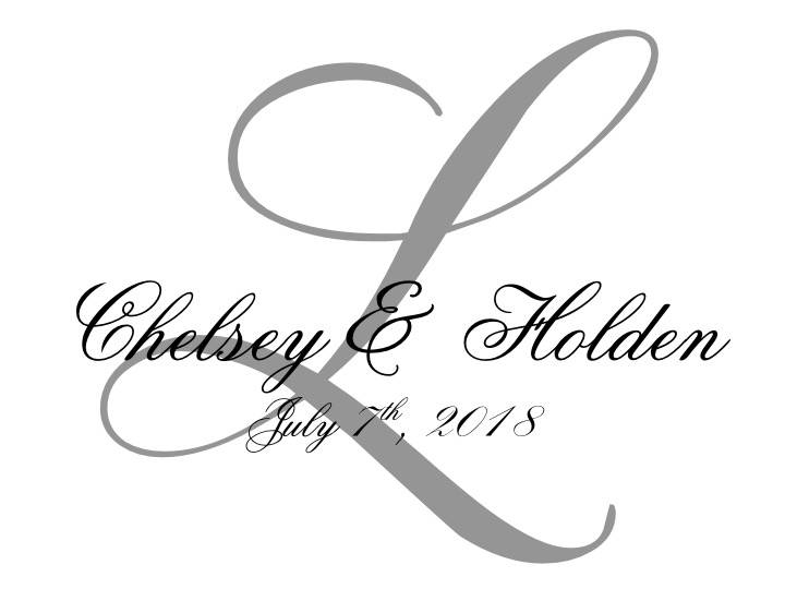 Custom Designed Digital Wedding Monogram Design Wedding Logo | Etsy