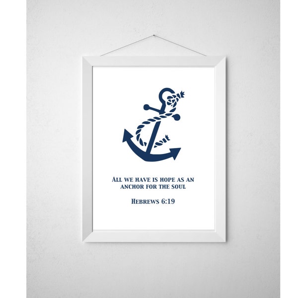 Printable Anchor - Etsy