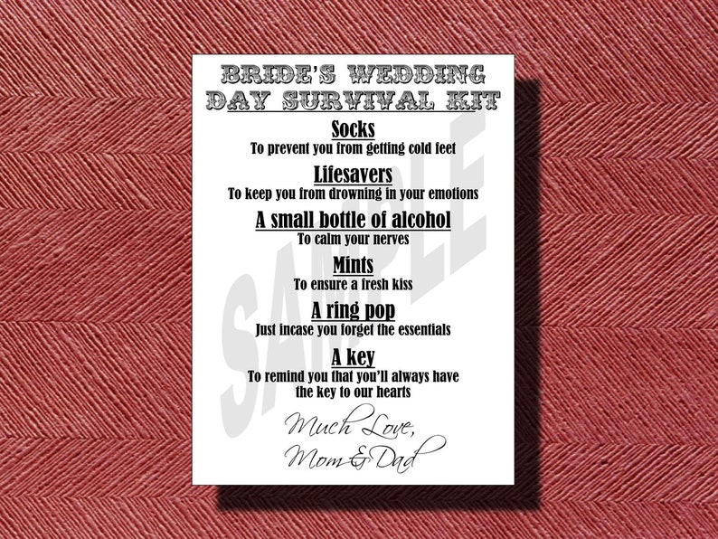 Free Free 51 Wedding Day Survival Kit Svg SVG PNG EPS DXF File