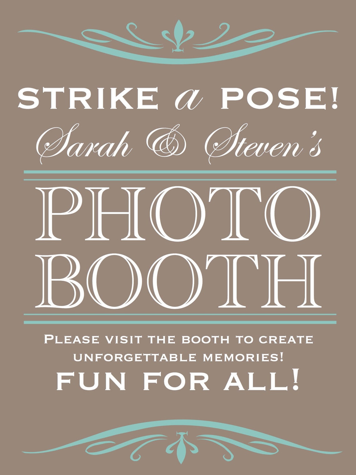 Wedding Reception Photo Booth Sign - Etsy