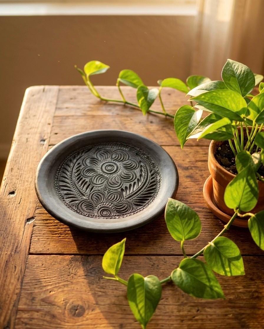 Mexican clay plates - Etsy 日本
