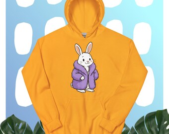 Hoodie Bunny Rabbit in a Coat