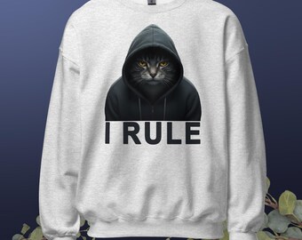 Sweatshirt Cool Cat Rule Hoodie