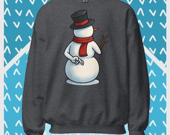 Sweatshirt Naughty Snowman