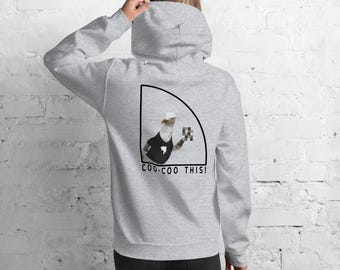 Hoodie Bird Rude Gesture