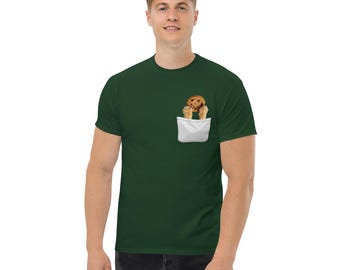 Classic T shirt Pocket Cat Paw Cookie