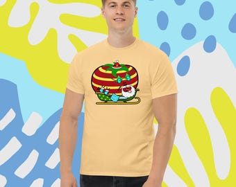 Classic tee Christmas Holiday Tomato Sleigh