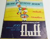 Yummy Book Marshmallow Fluff - Vintage Cookbook