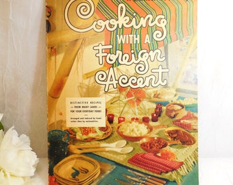 Cooking with a Foreign Accent, Sunset Cook Book, 1956, Lane Publishing