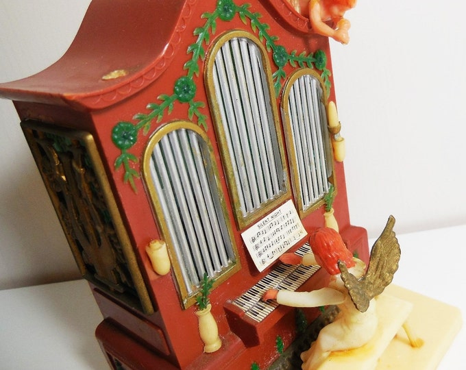 Vintage Music Box Pipe Organ ETM 101 Hong Kong Sankyo - Etsy
