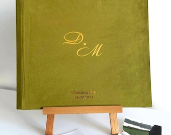 Wedding Photo Album, Personalized Photo Album, Wedding, Anniversary, Engagement Gift, Custom Engraved Photobook