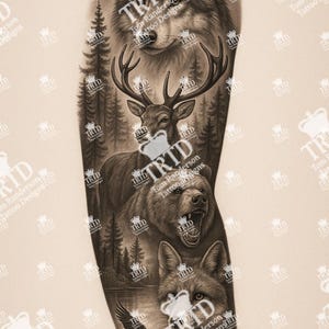 Custom Tattoo Sleeve Design, Multi Theme Arm Artwork (Mythology, Horror, Cosmic, Fantasy) Digital Download