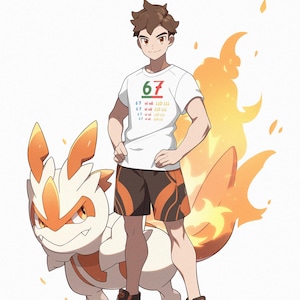 67 Graphic Tee | Numeric, Roman, Binary Patterns T-Shirt