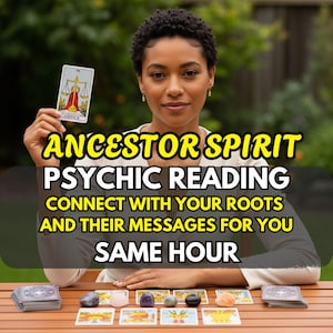 Same Hour Ancestor Spirit Reading: Family Karma Messages, Clairvoyant Insight, Medium Guidance. image 1