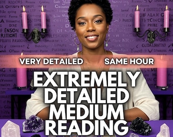 Same Hour Extremely Medium Psychic Reading: Love, Career, and Life Guidance