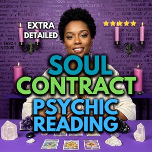 Personalized Soul Contract Psychic Reading: Love, Karma, Past Life