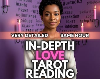 In-Depth Love Tarot Reading &Honest Soulmate Insights • Twin Flame Relationship Clarity • Same Hour