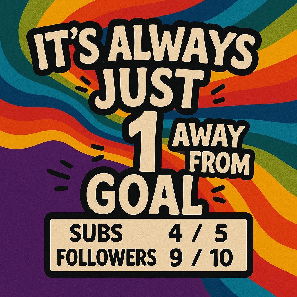 Twitch Trolling Tracker | Always 1 Away! | Sub & Follower Goal Widget ...