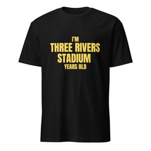 Pittsburgh | I’m &quot;3 Rivers Stadium Years Old&quot; Tee – Vintage Yinzer Pride