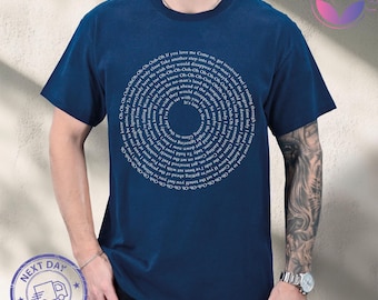Custom Lyrics Shirt, Personalized Quote T-Shirt