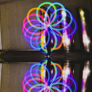 FuturePoi Micro LED Poi - Light Trails Flow Toy for Festivals & Raves