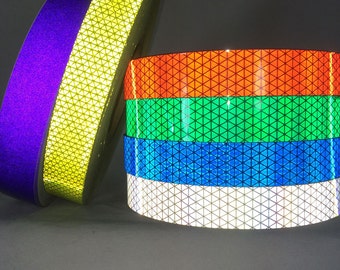 Reflecterende tape - benodigdheden voor het maken van hoelahoepen