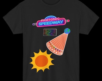 Photonic Speedway Science Shirt | Fun Science Shirt