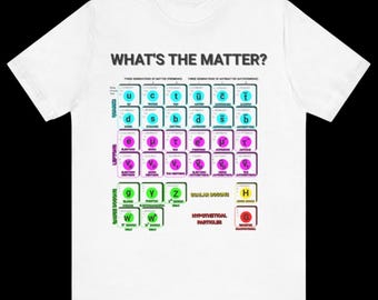 Standard Model of Matter Science Shirt | Fun Science Shirt