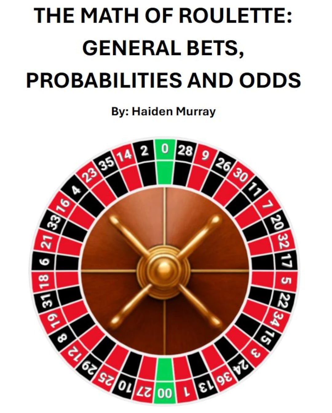 Games of Math Part III: the Mathematics of Roulette Formula Sheet - Etsy