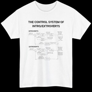 Control System of Introverts and Extroverts Engineering Shirt | Funny Engineering Tee