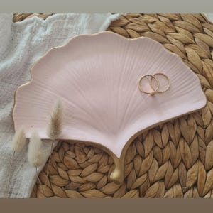 Jewelry bowl leaf / tray / decoration / ginkgo leaf / gift / jewelry tray