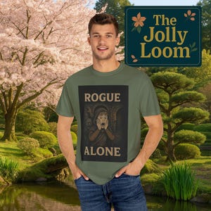 Rogue Alone Dungeons & Dragons T Shirt Fantasy RPG Gamer Tee