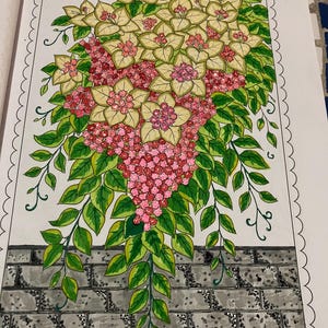 Beautiful Florals Coloring Book for Adults and Teens – Relaxing Flower Designs, Stress Relief & Mindful Coloring to Soothe the Soul image 17
