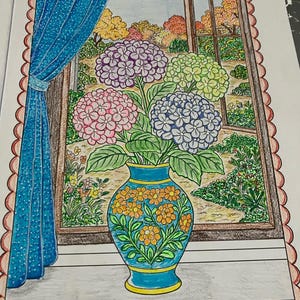 Beautiful Florals Coloring Book for Adults and Teens – Relaxing Flower Designs, Stress Relief & Mindful Coloring to Soothe the Soul image 8