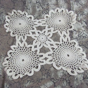 Vintage Handmade Crocheted Doily 11.5&quot; Inch // Home Decor Table // Many more to choose from in my shop!