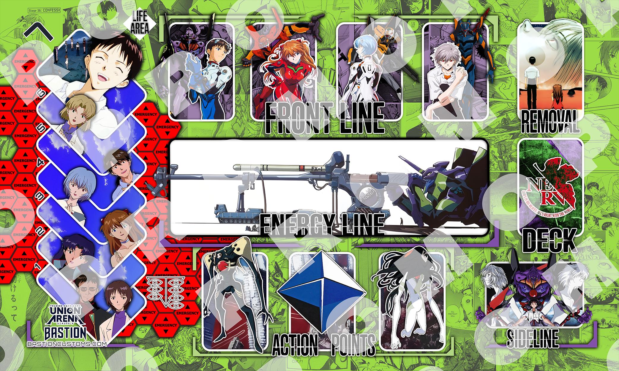 Evangellion Playmat - Etsy