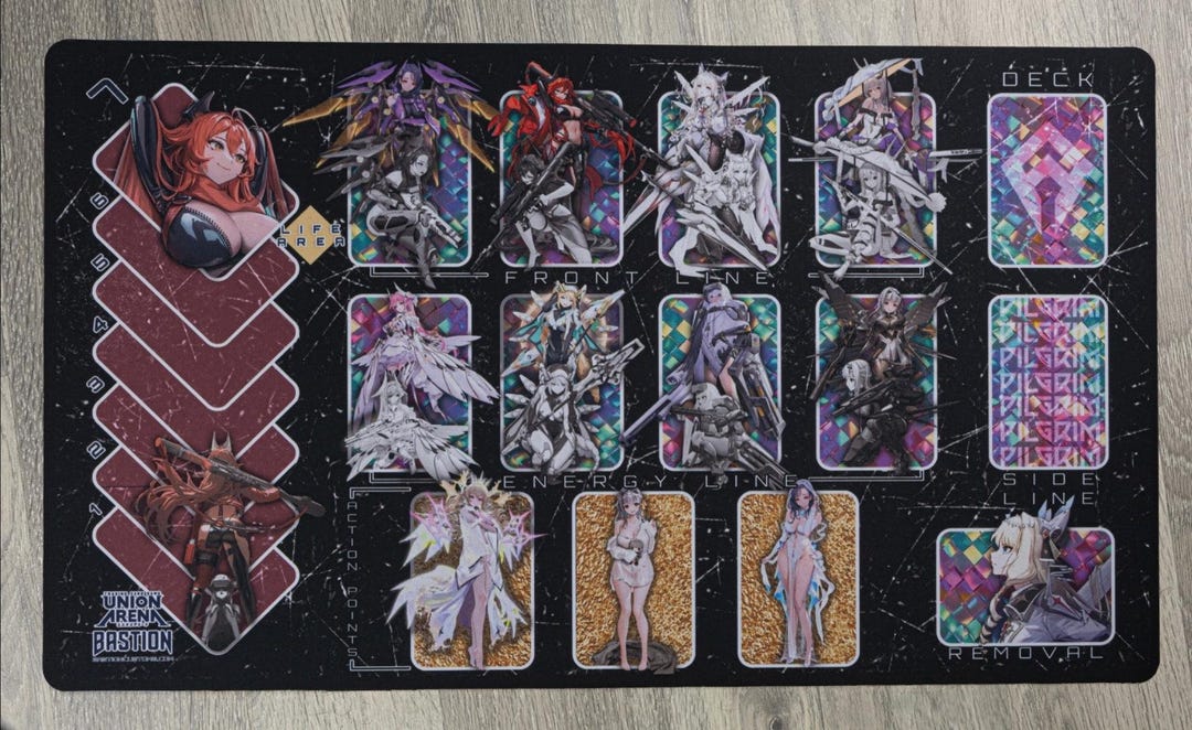 ユニオンアリーナ プレイマット NIKKE Goddess of Victory: Nikke - Pilgrim - Union Arena Playmat - Etsy