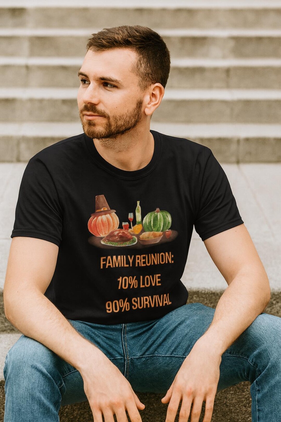 Funny Family Reunion T-shirt: Sarcastic Quote Graphic Tee - Etsy