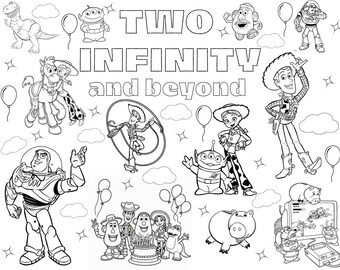 Toy Story coloring sheet