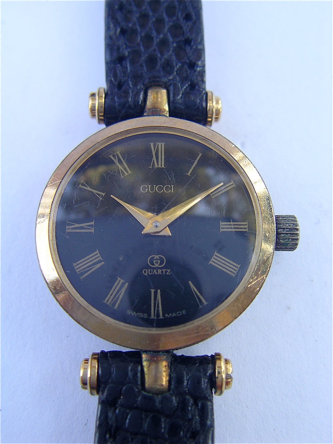 Vintage Gucci Watch Designer Ladies Watch Gucci Model 2000QL Etsy