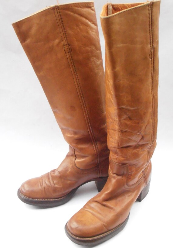 distressed leather boots womens