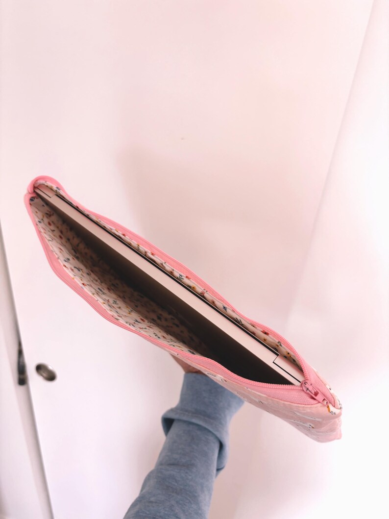 Laptop Sleeve Sewing Pattern - Laptop Bag Cover Pattern - Computer Case ...