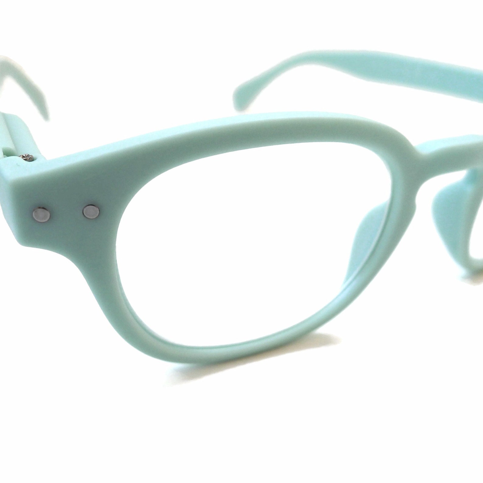 Mint Green 1.50 Glasses Readers Cheaters Eyeglasses Sewing Etsy