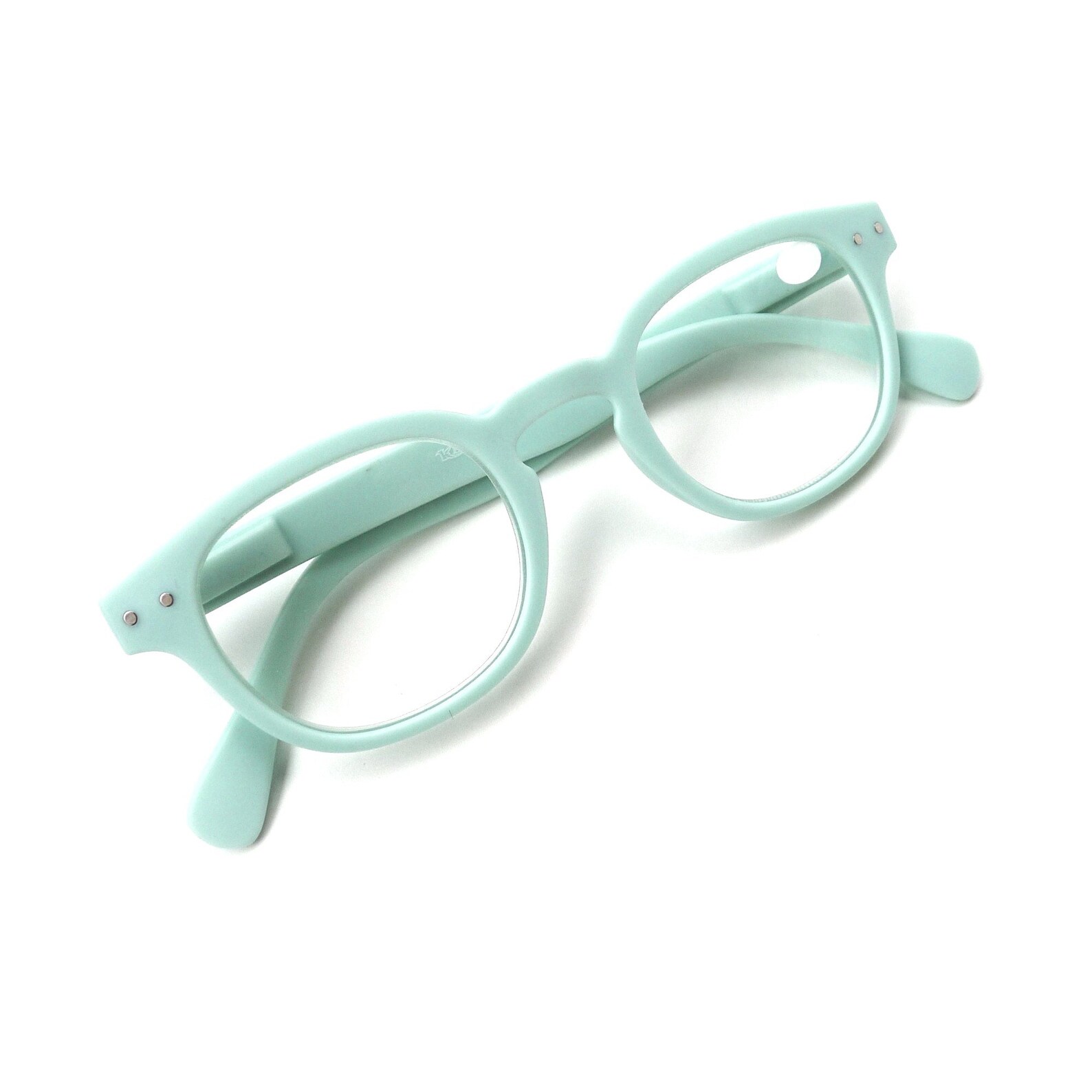 Mint Green 4.00 Reading Glasses Cheaters Eyeglasses Large Etsy