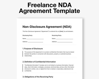 Plantilla de acuerdo de confidencialidad para empresas y autónomos [Word, Google Docs, PDF y Notion]
