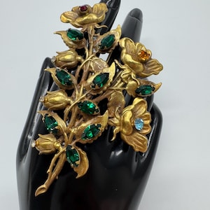 希少】joseff of hollywood ブローチ ヴィンテージ b-1 Rare Vintage Joseff of Hollywood Brooch Pin. - Etsy