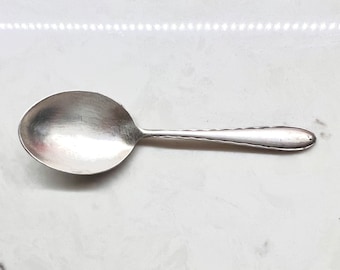 Vintage Towle Sterling Silver Flutes Baby Toddler Spoon
