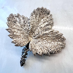 FLORA DANICA EGGERT フローラダニカヴィンテージリーフブローチ EGGERT Denmark Vintage Flora Danica Leaf Pin Brooch Gold