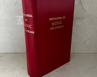 Vintage Encyclopedia of Music and Musicians Parkhurst Bekker 2nd Edition 1938